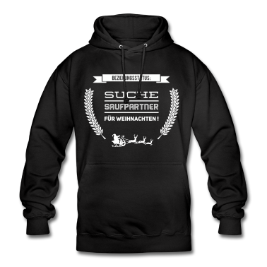 Partner Hoodie - Frohe Weihnachten | xmas Sauf Partner Party look