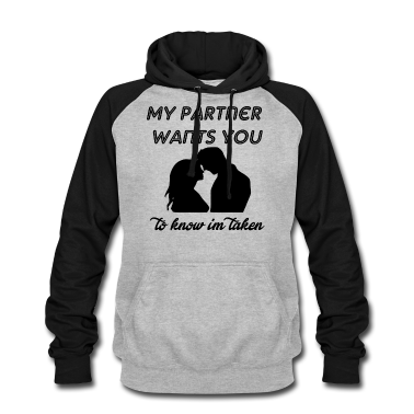 Partner Hoodie - mein Partner will dich