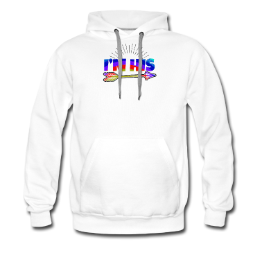 Partner Hoodie - Homosexuelles Paar, ich bin sein rechtes Geschenk