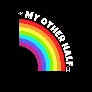 Motiv Homosexuelles Paar mein anderes halbes Geschenk