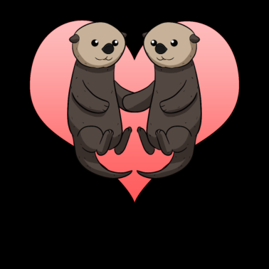 Motiv Partner Otter Liebe