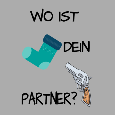 Motiv Wo ist dein Partner? Geschenk