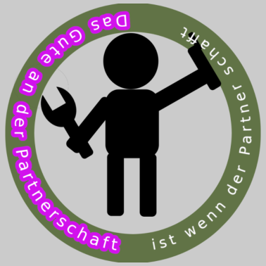 Motiv Das Gute an der Partnerschaft ist wenn der Partner