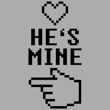 Motiv He's Mine 8-Bit