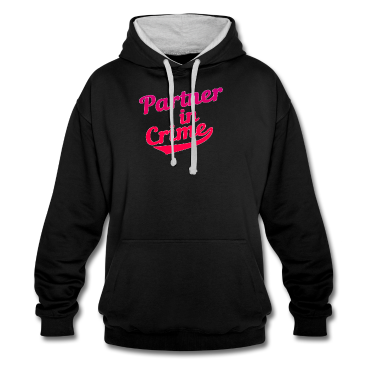 Partner Hoodie - Partner in crime Liebe Partner T-Shirt