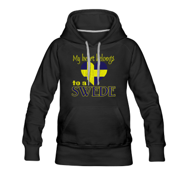 Partner Hoodie - Schweden Partner Liebe