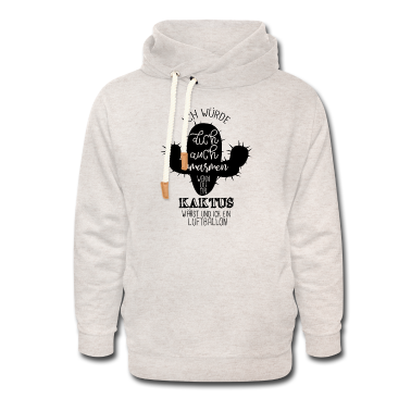 Partner Hoodie - Kaktus & Beziehung Partner