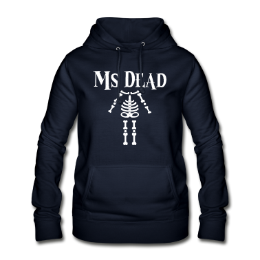 Partner Hoodie - Ms Dead Halloween Skeleton Gift