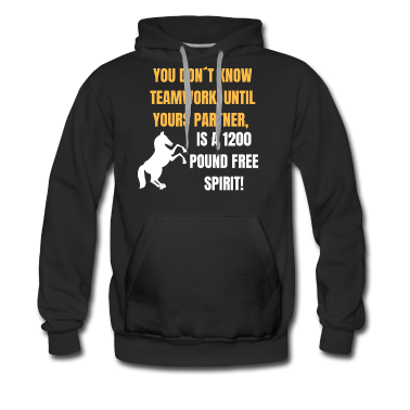 Partner Hoodie - SIE WISSEN TEAMWORK bis zu Ihrem Partner