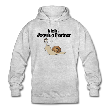 Partner Hoodie - Mein Jogging Partner Schnecke