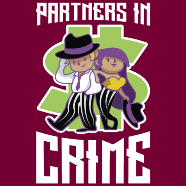 Motiv Gangster paar partner