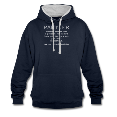 Partner Hoodie - Funniest Partner Tee Ever