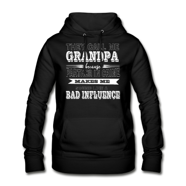 Partner Hoodie - Großvater Partner In Crime