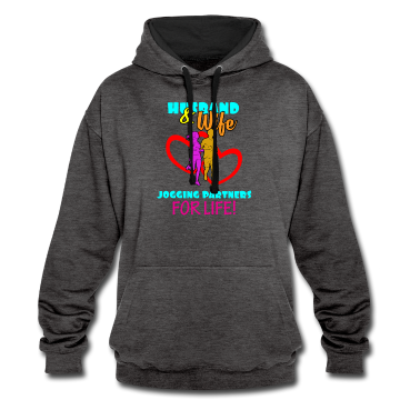 Partner Hoodie - Jogging Partner - Joggen Liebe