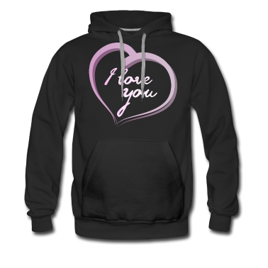 Partner Hoodie - Love you Valentinstag Partner