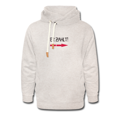 Partner Hoodie - Er zahlt! Lustiges Partner Shirt