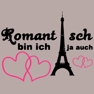 Motiv Romantisch Liebe Herz Paris Paar Spruch Geschenk