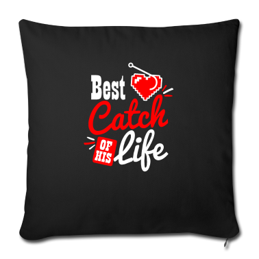 Partner Kissenbezug - Paare, die besten Fang seines Lebens-Geschenks fischen