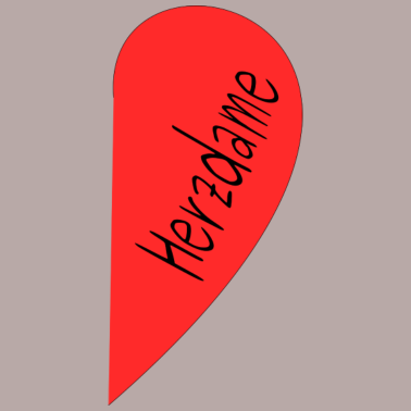Motiv Partner herzdame