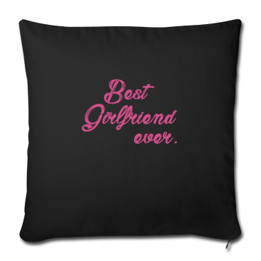 Partner Kissenbezug - Beste Freundin Liebe Beziehung Paar Geschenk