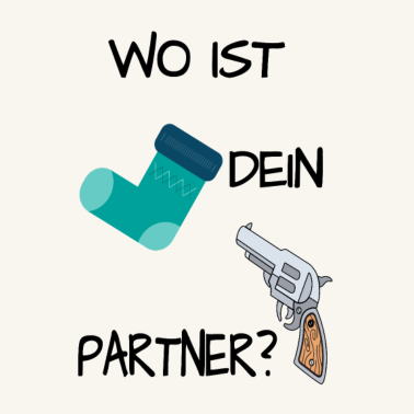 Motiv Wo ist dein Partner? Geschenk
