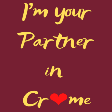 Motiv Ich bin dein Partner in Sachen Kriminalität