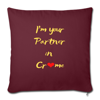 Partner Kissenbezug - Ich bin dein Partner in Sachen Kriminalität