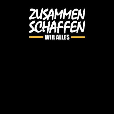 Motiv zusammen schaffen wir alles partner
