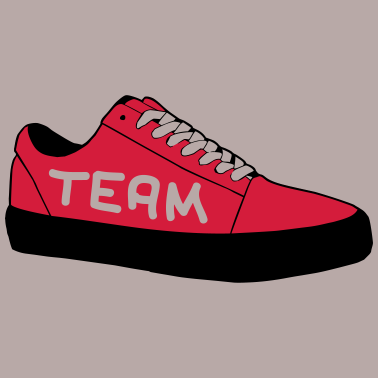 Motiv sneaker__team