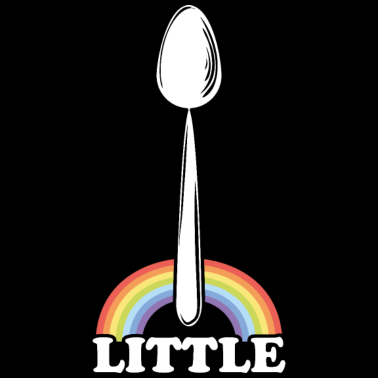 Motiv LGBT Kleiner Löffel Partner Look Partner T-Shirt