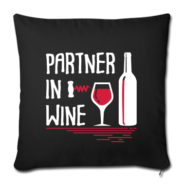 Partner Kissenbezug - Partner in Wine