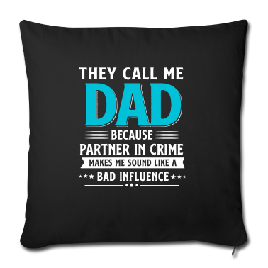 Partner Kissenbezug - Spruch Partner in Crime