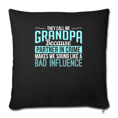 Partner Kissenbezug - Spruch Partner in Crime