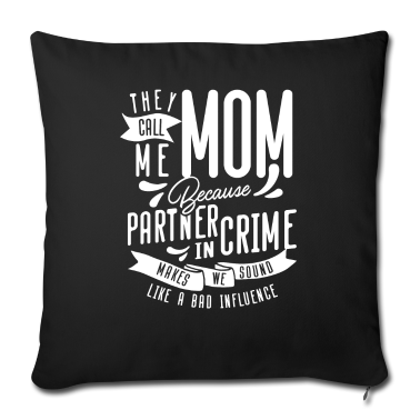 Partner Kissenbezug - Spruch Partner in Crime