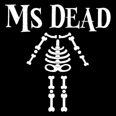 Motiv Ms Dead Halloween Skeleton Gift