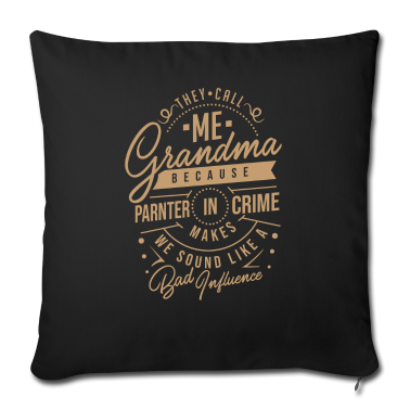 Partner Kissenbezug - Spruch Partner in Crime