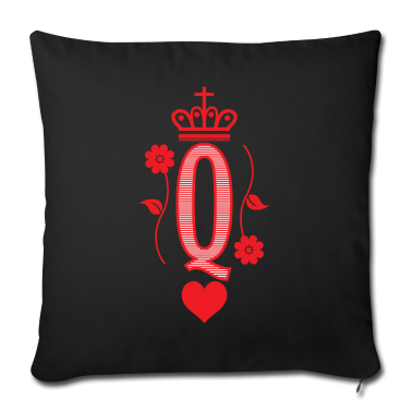 Partner Kissenbezug - Herz Dame Partner