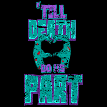 Motiv Halloween Zombie Paerchen Partner