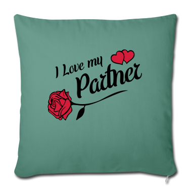 Partner Kissenbezug - i love my partner