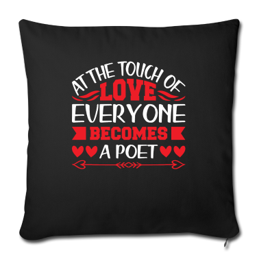 Partner Kissenbezug - Mit Liebe wird jeder zum Dichter Partner Valentin