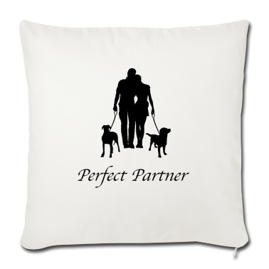 Partner Kissenbezug - Der perfekte Partner, Hunde Motiv
