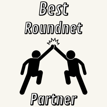 Motiv Roundnet Partner Design Geschenkidee