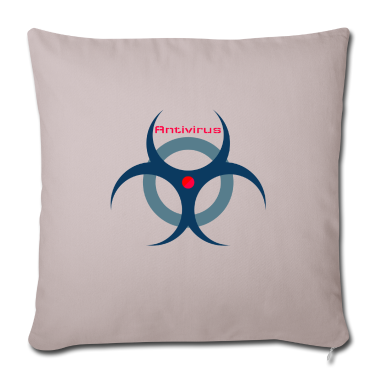 Partner Kissenbezug - Partner T-Shirt Antivirus