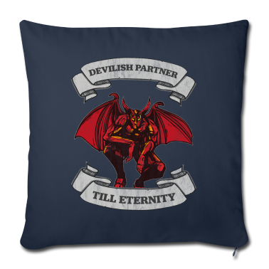 Partner Kissenbezug - Dämonen Partner Halloween