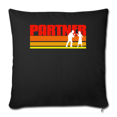 Partner Kissenbezug - Retro Partner Gift Idea