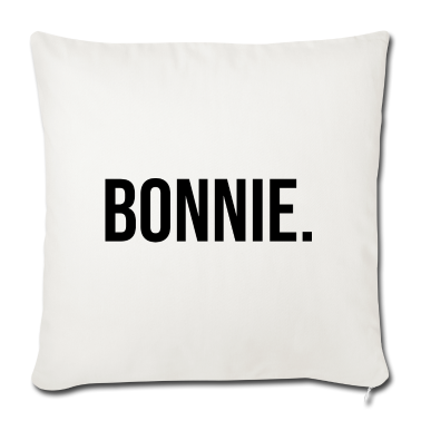 Partner Kissenbezug - Partnerlook Partner Bonnie - schwarz