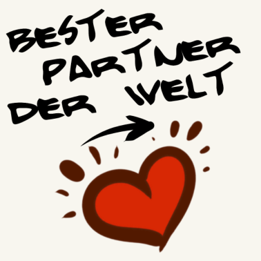 Motiv Bester Partner der Welt - Coupleshirt