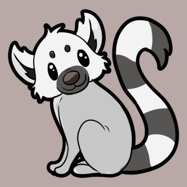 Motiv Lemurpaar für Partner - Männlich