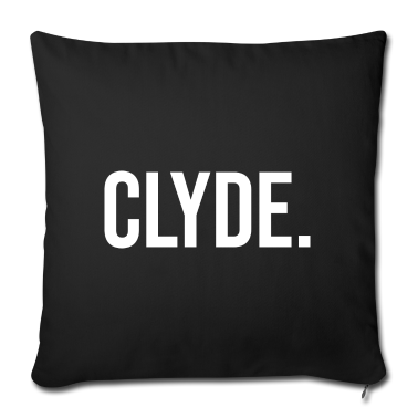 Partner Kissenbezug - Partnerlook Partner Clyde - weiß