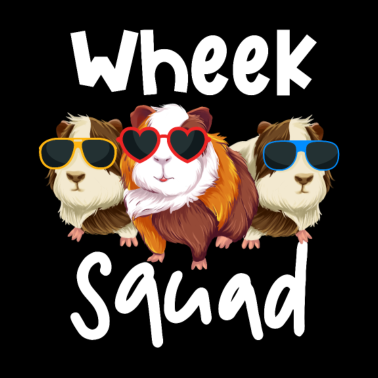 Motiv Meerschweinchen Wheek Squad Gruppe Partner Partner